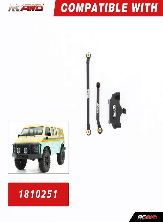 RCAWD CR18P Servo Mount & Steering Links for Hobby Plus 1/18 CR18P Rock Van & Trail Hunter Upgrade Parts - Image 2